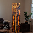 Tangerine Onyx Floor Lamp #3