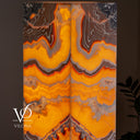 Miami Sunset Onyx Floor Lamp - 59" Tall - (#2)