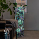 Fluorite Crystal Floor Lamp #5 – 39.5" Tall × 10" × 10"
