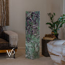 Fluorite Floor Lamp #7 – 47.5" Tall × 10" Square