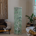 Fluorite Floor Lamp – 59" Tall × 11.75" Square