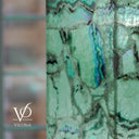 Fluorite Floor Lamp – 59" Tall × 11.75" Square