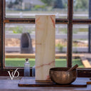 Bamboo Onyx Table Lamp – Light Edition #1 – 19.75" Tall × 6" Wide