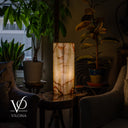 Bamboo Onyx Table Lamp – Light Edition #1 – 19.75" Tall × 6" Wide