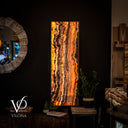 Rosa Onyx Crystal Wall Panel - 19.75" Wide x 59" Tall x 4" Deep (Single #1)