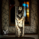 Tangerine Onyx Table Lamp - 20" Tall x 5.5" Diameter - (Medium #29)
