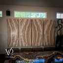 Sahara Onyx Wall Panels (Exotic Quad Set #4)