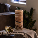 Sahara Onyx - 12" Tall, x 4.5" Diameter (Small Table Lamp #2)