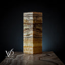 Aqua Onyx Square Table Lamp (Small #64)
