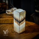 Banded Ice Onyx Lamp (Table Lamp #2)