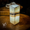 Banded Ice Onyx Lamp (Table Lamp #2)