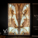 Exotic Sahara Onyx Wall Panels - 63" Tall, 21.75" Wide Per Panel - (Large #1)