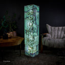 Fluorite Floor Lamp - Medium - 55"H x 11.5"W - Square - (12/19)