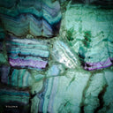 Fluorite Floor Lamp - Medium - 55"H x 11.5"W - Square - (12/19)