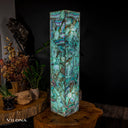 Fluorite Floor Lamp - Medium - 47.5"H x 10"W - Square - 2/19