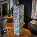 Fluorite Floor Lamp - Medium - 43.5"H x 10"W - Square - #8