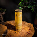 Honeycomb Onyx Lamp (Cylinder Table Lamp #2)
