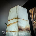 Ice Onyx Lamp (Hexagon Table Lamp #1)