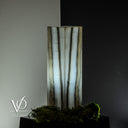Polished White Ice Onyx Lamp (Exotic Table Lamp #5)