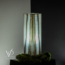 Polished White Ice Onyx Lamp (Exotic Table Lamp #5)