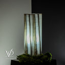 Polished White Ice Onyx Lamp (Exotic Table Lamp #5)