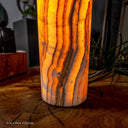 Sahara Onyx Lamp (Cylinder Table Lamp #6)
