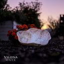 Tangerine Crystal Onyx Bowl #6