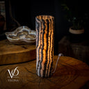 Tangerine Crystal (Onyx Table Lamp #30)