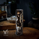 Tangerine Crystal (Onyx Table Lamp #33)