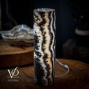 Tangerine Crystal (Onyx Table Lamp #33)