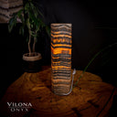 Tangerine Sierra Onyx Lamp (Table Lamp #16)