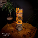 Tangerine Sierra Onyx Lamp (Table Lamp #23)