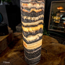 Tangerine Sierra Onyx Lamp (Table Lamp #8)
