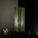 White Ice Onyx Lamp (Exotic Druzy Table Lamp #11)